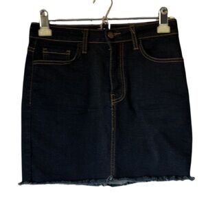 O2 Denim/Jean Mini skirt. Size XS